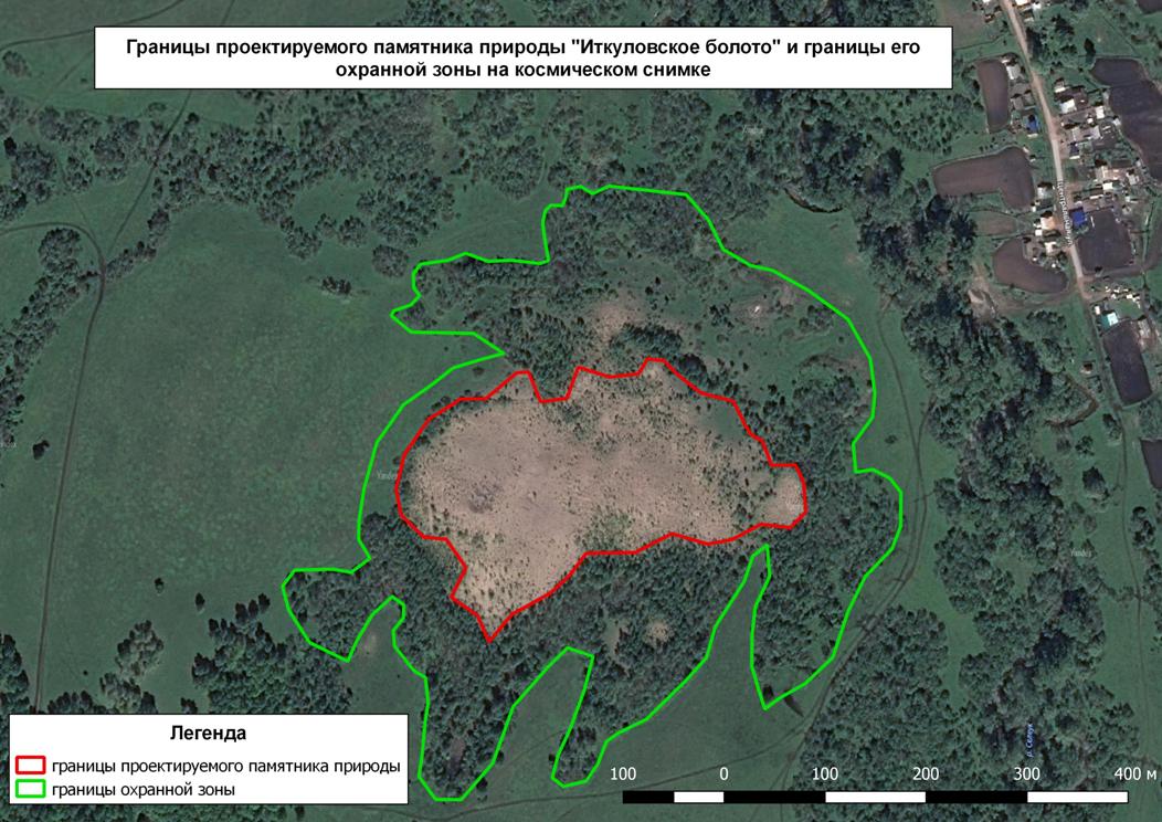 Изображение болот на карте