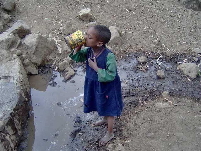 no clean water in africa