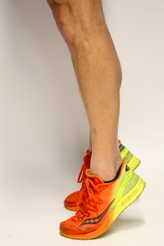 Calf raises side view