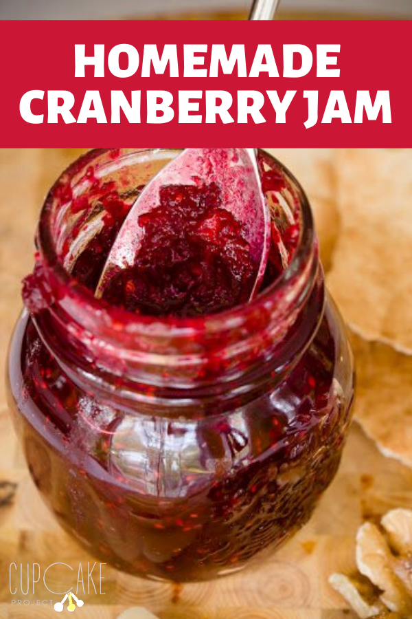 Homemade Cranberry Jam in Ten Minutes
