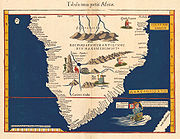 Карта течения Нила