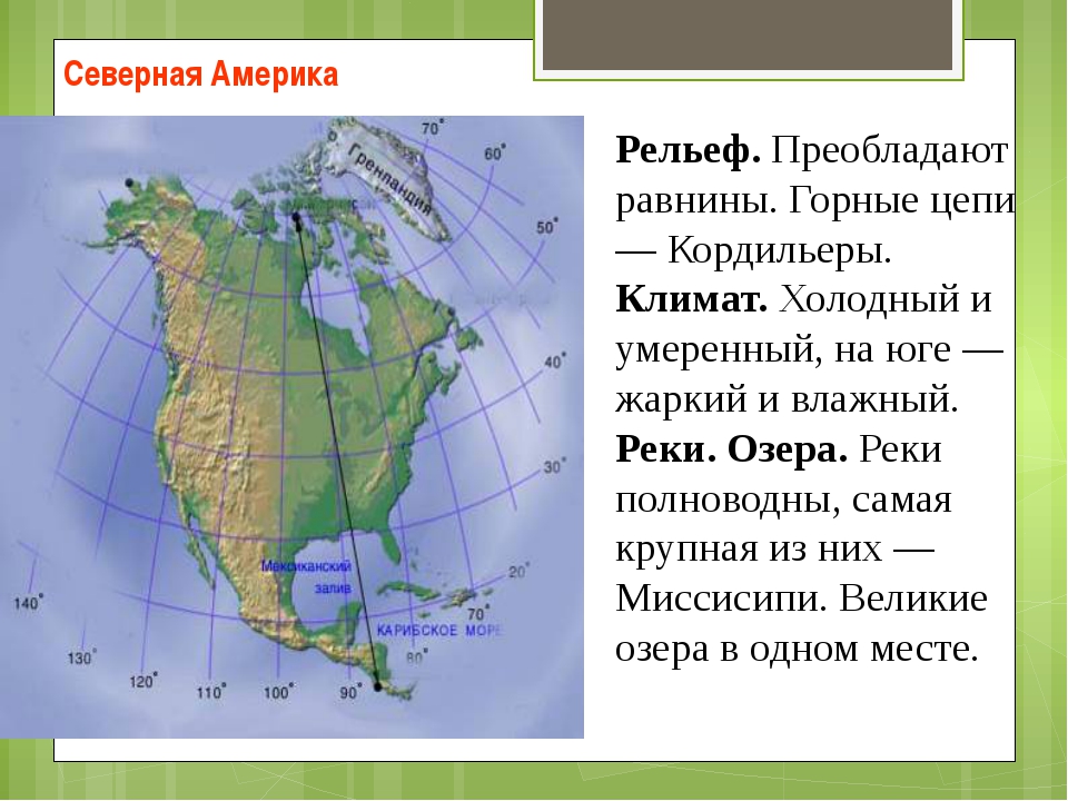 Рельеф сша 7 класс география. Рельеф Юга Северной Америки. Формы рельефа материка Северная Америка. Рельеф Северной Америки на карте. Формы рельефа Северной Америки на карте.