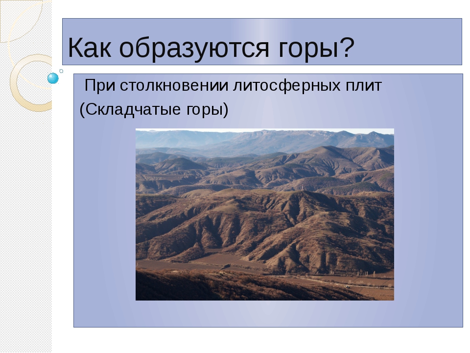 Гор родился. Как образуются горы. Причины образования гор. Как возникли горы. Складчатые горы образовались в результате.