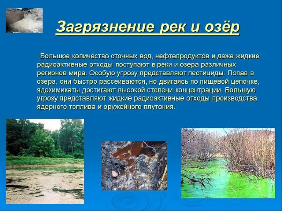 Экология воды проект