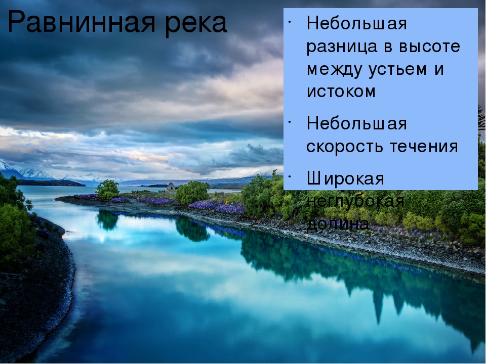 Название рек и регионов. Равнинные реки презентация. Равнинные реки названия. Разница между высотой истока и устья. Названия небольших речек.