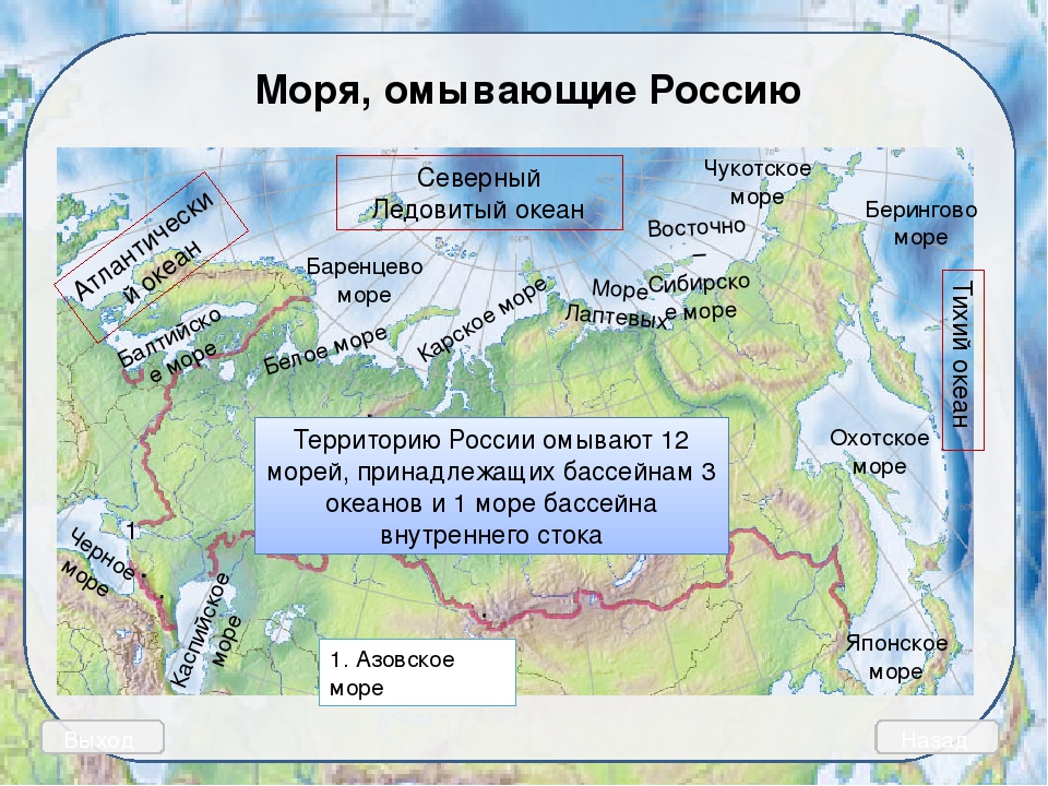 Северо восточные моря россии