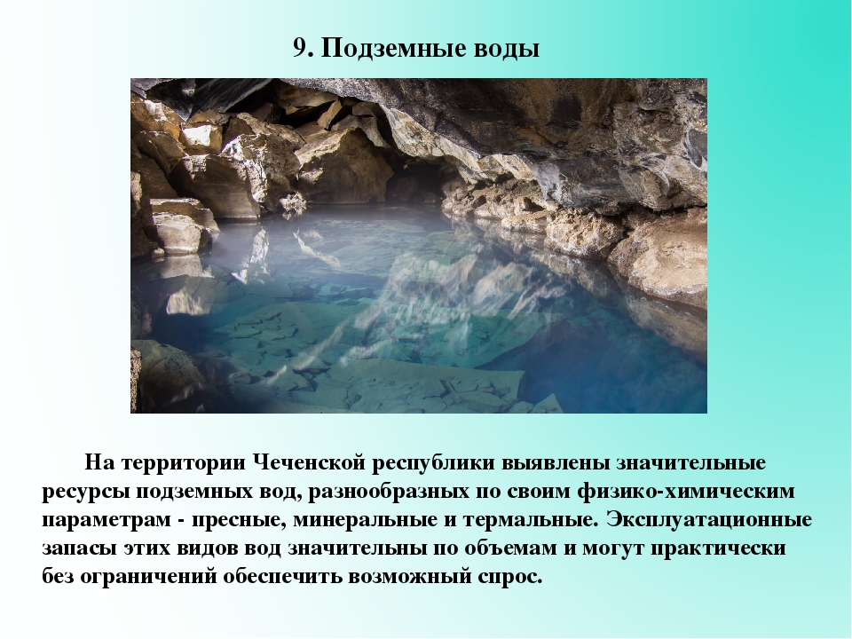 Источники подземных вод. Минеральные подземные воды. Подземные воды информация. Сообщение о подземных Водах. Подземные воды Чеченской Республики.