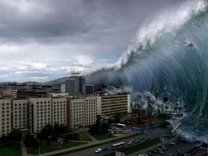 основные причины возникновения цунами