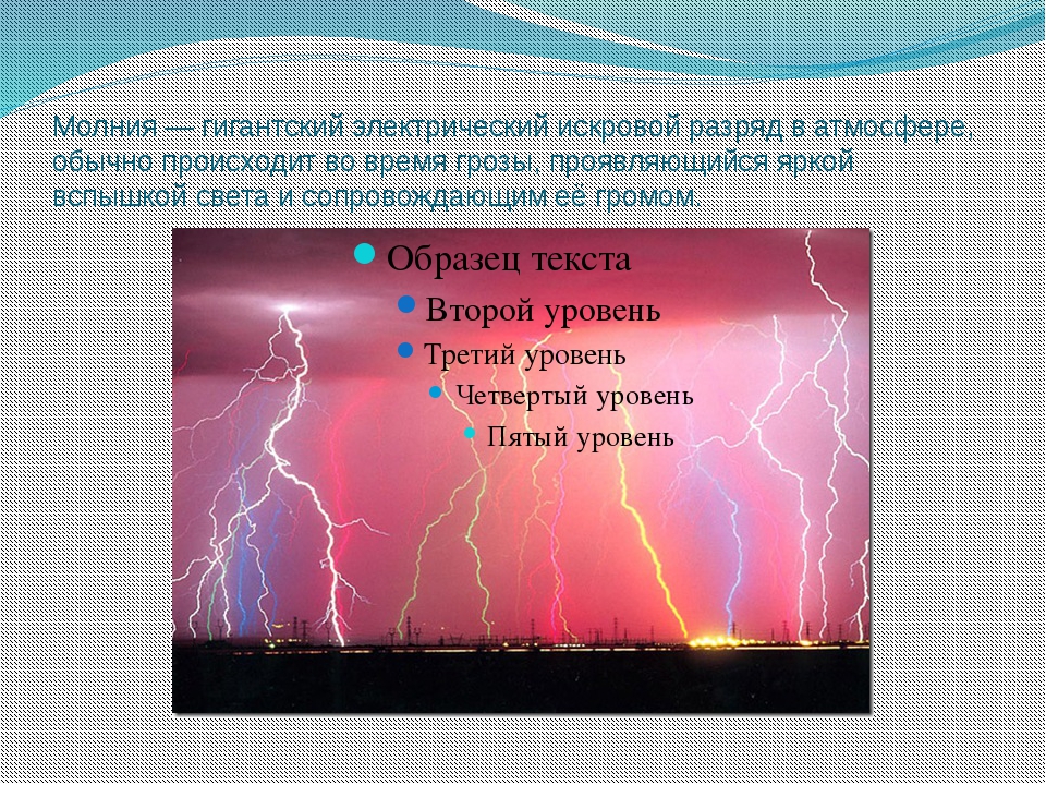 Физических явлениях величинах и закономерностях. Молния гигантский электрический искровой разряд в атмосфере. Электрические явления в атмосфере. Молния физическое явление. Электрические разряды в атмосфере.