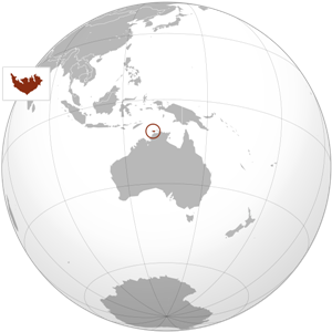 Мелвилл - остров на карте
