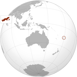 Вануа-Леву - остров на карте