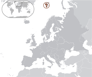 Западный Шпицберген - остров на карте