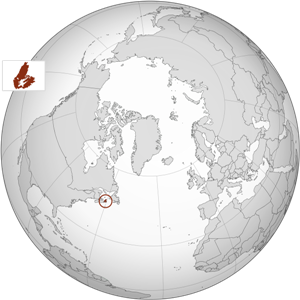 Кейп-Бретон - остров на карте