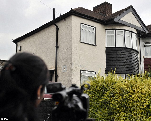House of horror: The house in Penshurst Road, Tottenham, where Baby P lived