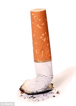 Smoking was listed as the bad habit most are trying to give up