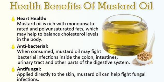 mustard oil benefits