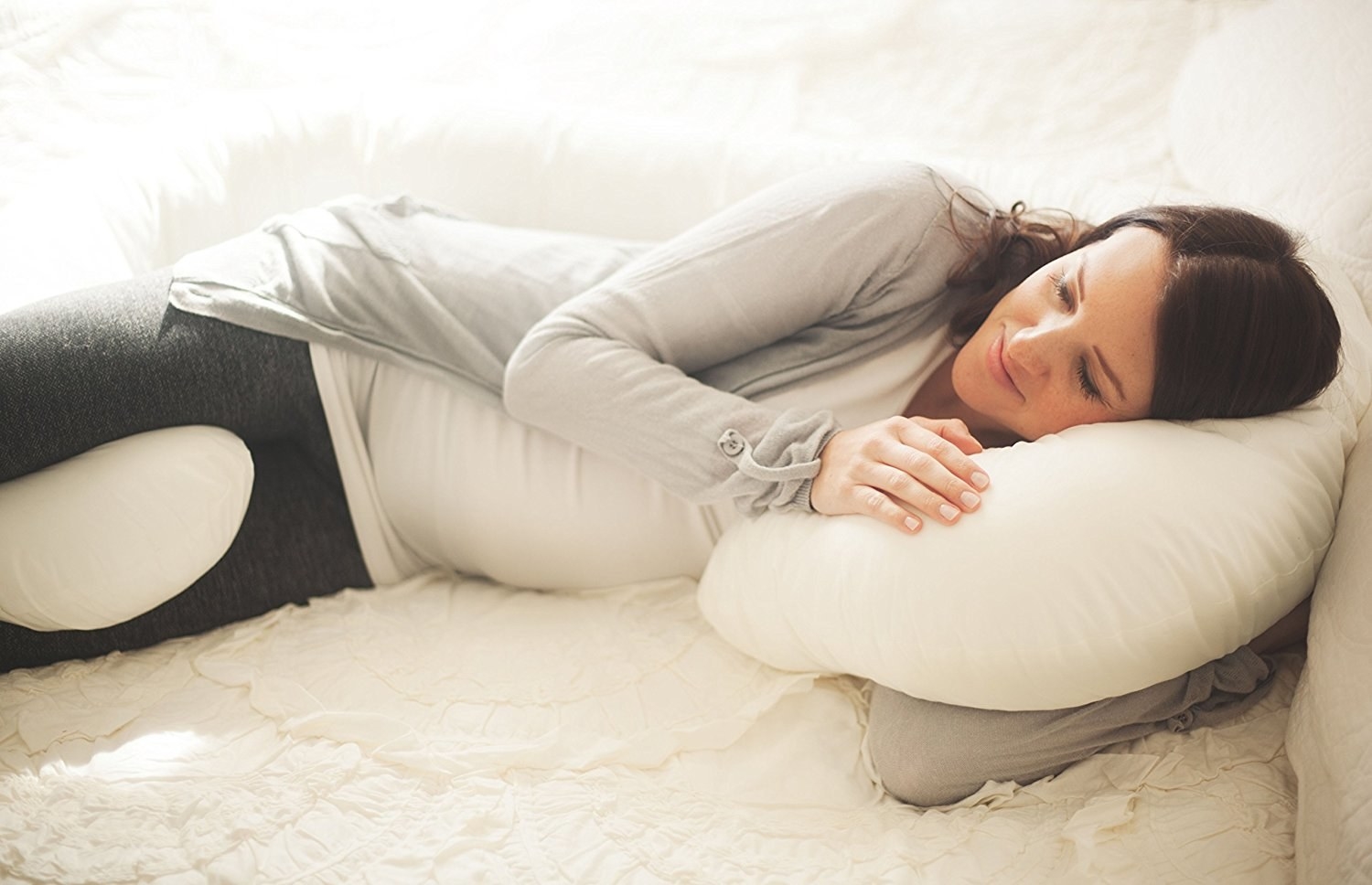 Спать на спине подушка для беременных