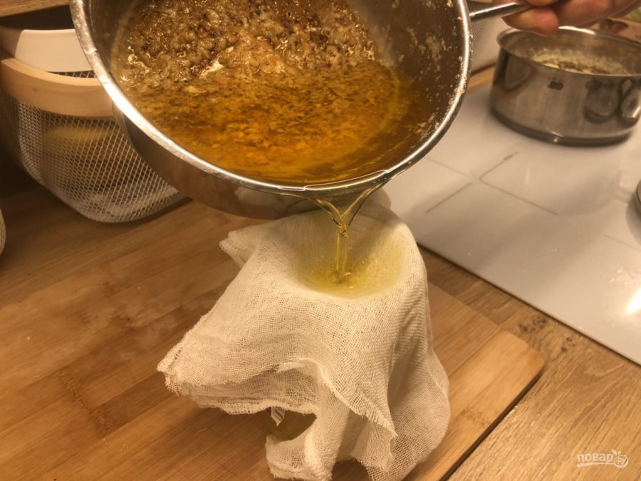 Топленое масло домашнее приготовление