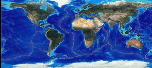 Литосферные плиты и их движение. Океаническая и континентальная кора Земли