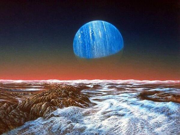 Нептун фото поверхности