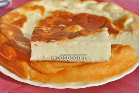 Фото рецепта Творожная запеканка без манки в мультиварке