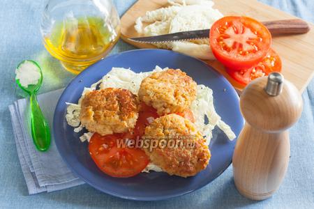 Фото рецепта Котлеты из соевого фарша