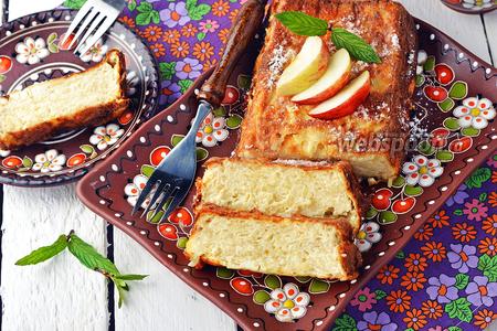 Фото рецепта Творожная запеканка Диета 5