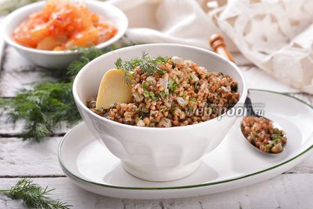 Фото рецепта Гречка на сковороде