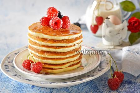 Фото рецепта Рисовые панкейки