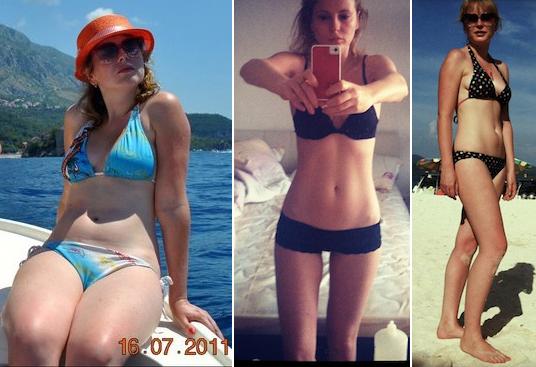 Быстрые диеты - фото до и после