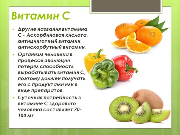 Почему витамины называют витаминами