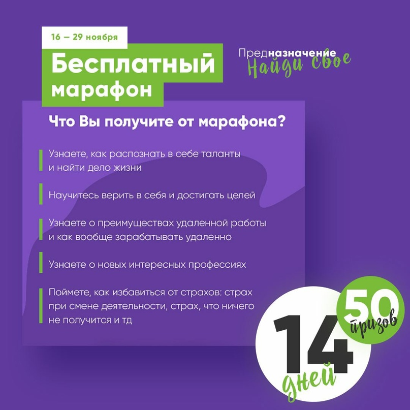 Предназначение по дате рождения. Предназначение эфира. Структура марафона как написать.