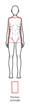 rectangle body shape